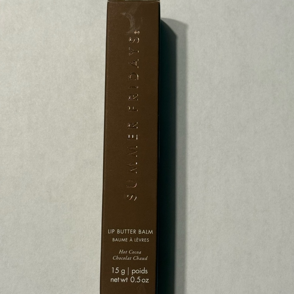 Summer Fridays Lip Butter Balm Hot Cocoa
